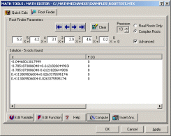 Polynomial Root Finder